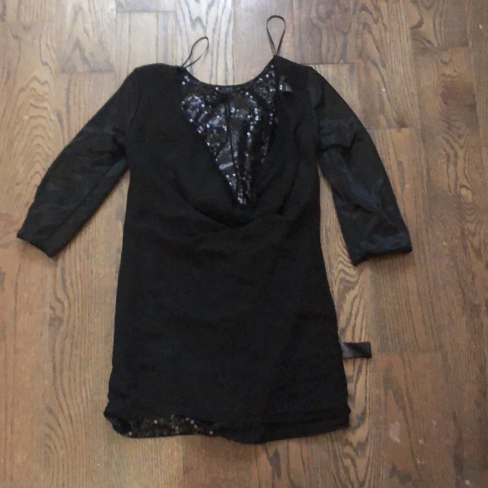 H&M Black Sequin Tunic/Dress - Picture 6 of 12